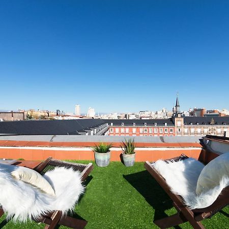 Historic Penthouse Plaza Mayor In Madryt Zewnętrze zdjęcie