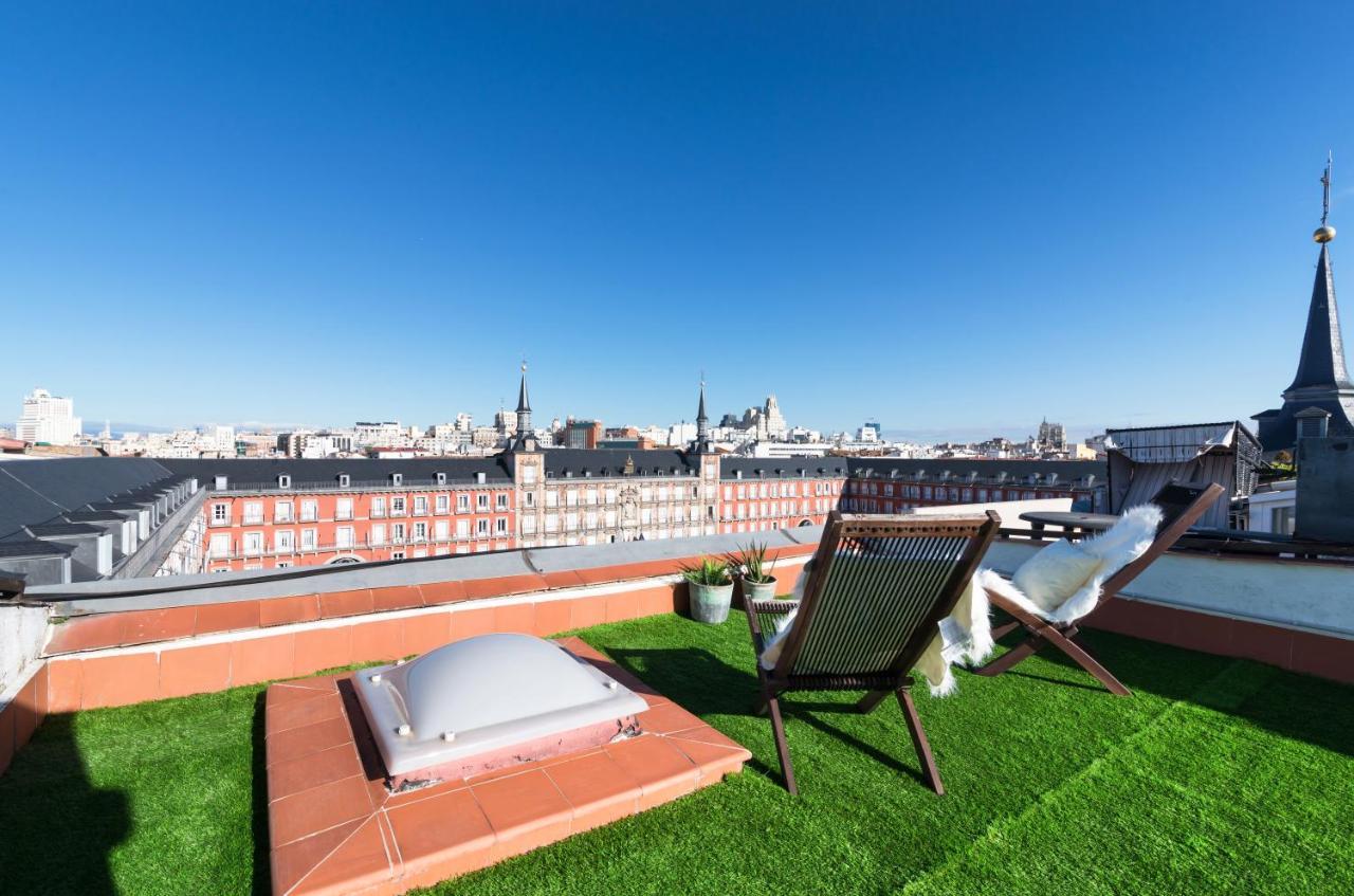 Historic Penthouse Plaza Mayor In Madryt Zewnętrze zdjęcie