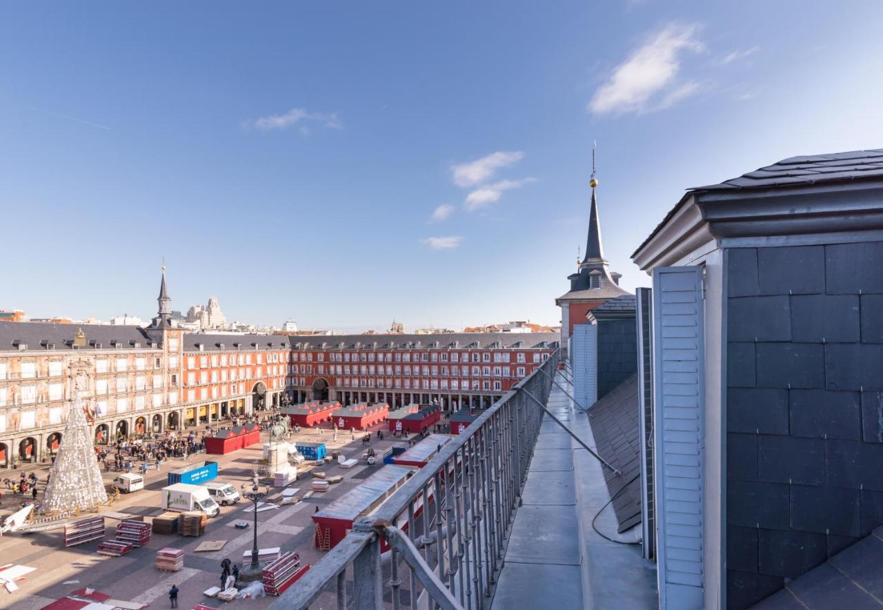 Historic Penthouse Plaza Mayor In Madryt Zewnętrze zdjęcie