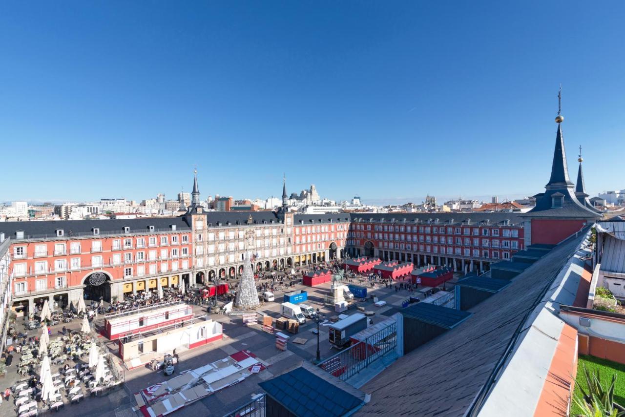 Historic Penthouse Plaza Mayor In Madryt Zewnętrze zdjęcie